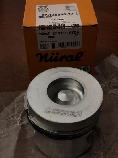 Piston with rings and pin - 87-146500-00 Nüral - 04281445, 11370623, 04281447